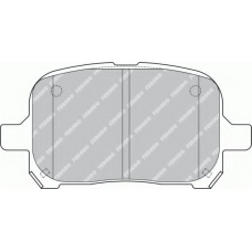 FDB1437 FERODO Комплект тормозных колодок, дисковый тормоз