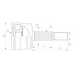 CVJ5642.10 OPEN PARTS Шарнирный комплект, приводной вал