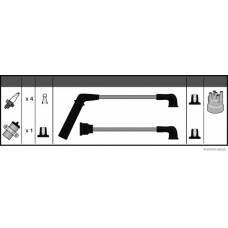 J5380519 HERTH+BUSS JAKOPARTS Комплект проводов зажигания