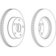 WGR1216-1 WAGNER LOCKHEED Тормозной диск