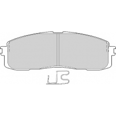 FD6559A NECTO Комплект тормозных колодок, дисковый тормоз
