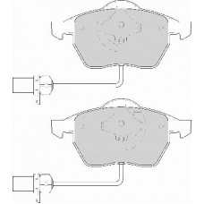 FD6786N NECTO Комплект тормозных колодок, дисковый тормоз