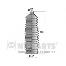 N2840514 NIPPARTS Комплект пылника, рулевое управление