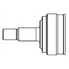 857042 GSP Шарнирный комплект, приводной вал