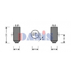 802390N AKS DASIS Осушитель, кондиционер