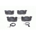 0 986 461 763 BOSCH Комплект тормозных колодок, дисковый тормоз