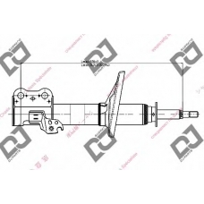 DS1039GS DJ PARTS Амортизатор