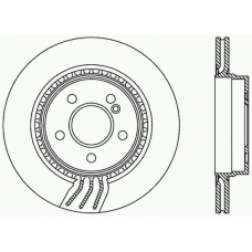 BDR2396.20 OPEN PARTS Тормозной диск