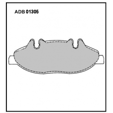 ADB01305 Allied Nippon Тормозные колодки