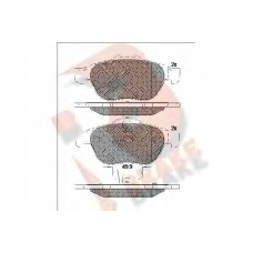 RB1861 R BRAKE Комплект тормозных колодок, дисковый тормоз