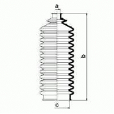 983547 EKG Пыльник, рулевое управление