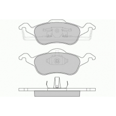 12-0824 E.T.F. Комплект тормозных колодок, дисковый тормоз