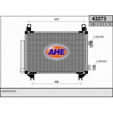 43273 AHE Конденсатор, кондиционер