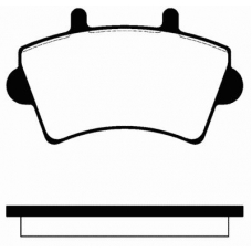 1501223631 S.b.s. Комплект тормозных колодок, дисковый тормоз