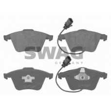 30 91 6712 SWAG Комплект тормозных колодок, дисковый тормоз