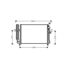 HY5090 AVA Конденсатор, кондиционер