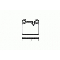 2006.80 ROADHOUSE Комплект тормозных колодок, дисковый тормоз