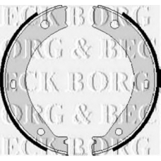 BBS6239 BORG & BECK Комплект тормозных колодок