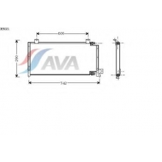 JE5021 AVA Конденсатор, кондиционер