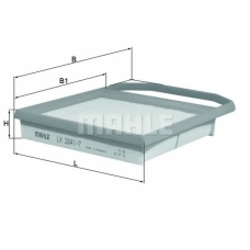LX 2841/7 MAHLE Воздушный фильтр