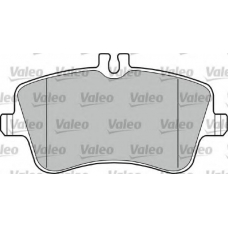 598448 VALEO Комплект тормозных колодок, дисковый тормоз
