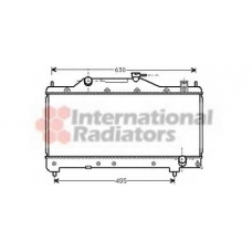 53002283 VAN WEZEL Радиатор, охлаждение двигателя