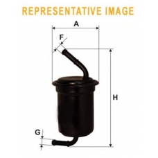 WF8105 QH Benelux Топливный фильтр