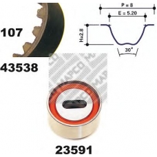 23538 MAPCO Комплект ремня грм