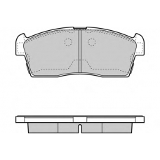 12-1380 E.T.F. Комплект тормозных колодок, дисковый тормоз