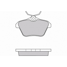 12-0680 E.T.F. Комплект тормозных колодок, дисковый тормоз