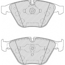 FSL4221 FERODO Комплект тормозных колодок, дисковый тормоз