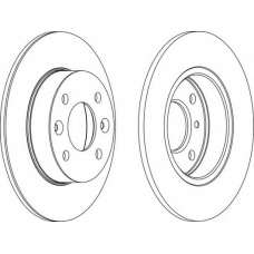 WGR0070-1 WAGNER LOCKHEED Тормозной диск