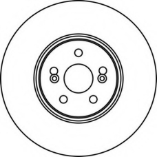 562187JC JURID Тормозной диск