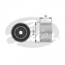 T42172 GATES Паразитный / ведущий ролик, зубчатый ремень