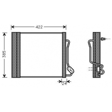 717M40 J. DEUS Конденсатор, кондиционер