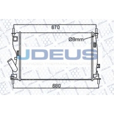 012M27 JDEUS Радиатор, охлаждение двигателя