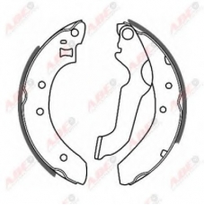 C0G014ABE ABE Комплект тормозных колодок