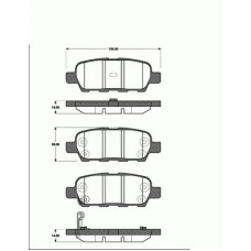 1501222257 S.b.s. Комплект тормозных колодок, дисковый тормоз