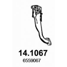 14.1067 ASSO Труба выхлопного газа