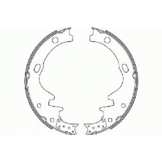 18492722421 S.b.s. Комплект тормозных колодок