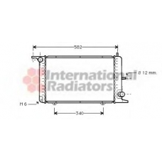 60182115 SCHLIECKMANN Радиатор, охлаждение двигател