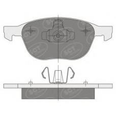 SP 358 SCT Комплект тормозных колодок, дисковый тормоз
