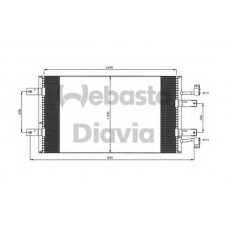 82D0226276MA WEBASTO Конденсатор, кондиционер