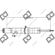 DS1196GT DJ PARTS Амортизатор