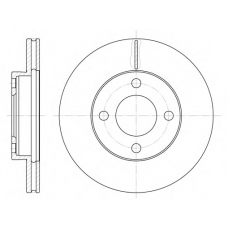 D6185.10 WOKING Тормозной диск