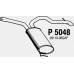 P5048 FENNO Глушитель выхлопных газов конечный