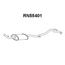 RN55401 VENEPORTE Средний глушитель выхлопных газов
