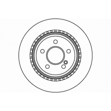 MDC1634 MINTEX Тормозной диск