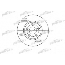 PBD2754 PATRON Тормозной диск