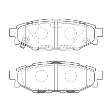 WBP24271A WAGNER LOCKHEED Комплект тормозных колодок, дисковый тормоз